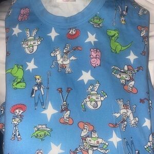 Blue Toy Story L adult pajamas Hanna Anderson